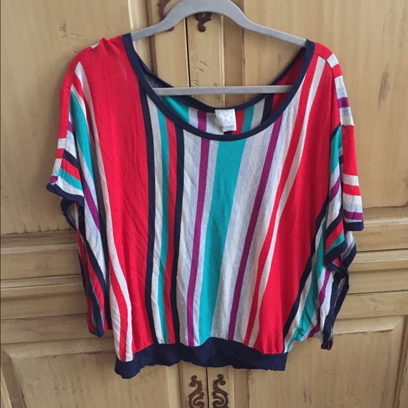 Ella Moss striped top.