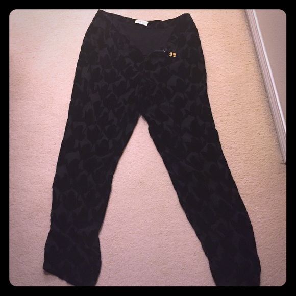 Velvet pants