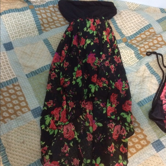 Elegant flowing high low dress!