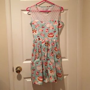 Bonne Chance Collections sweetheart lace tea time