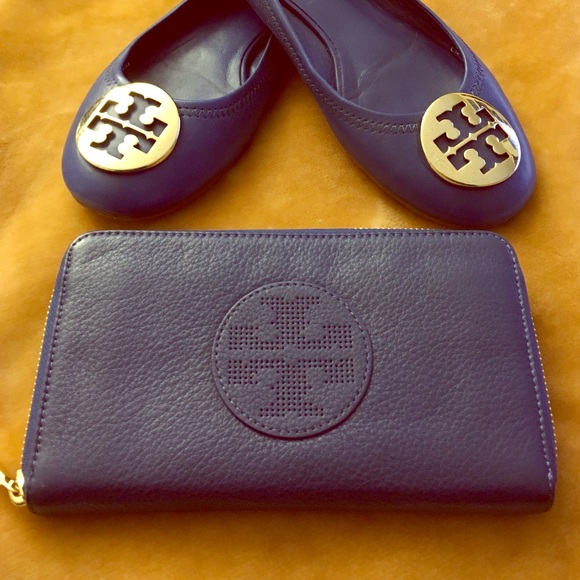 Tory Burch Kipp Zip Continental Wallet - Blue Nile