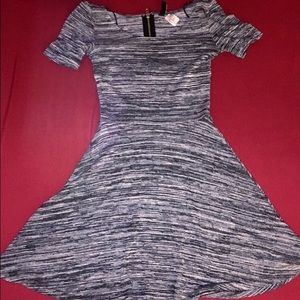 Marled Skater Dress