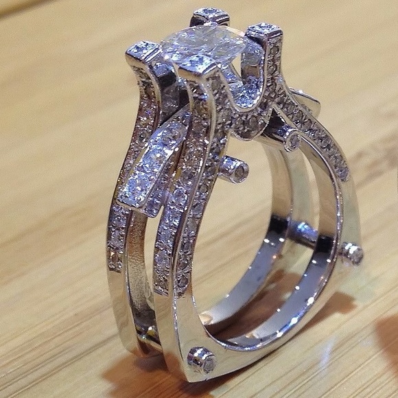 SALE 🎉💍💎  14K Engagement ring with the diamonds - Picture 2 of 7