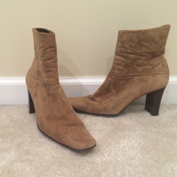 Suede Booties