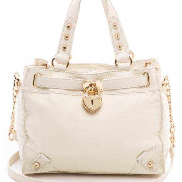 Juicy couture Daydreamer white leather handbag NWT
