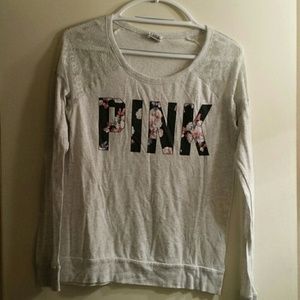 VS pink long sleeve tee