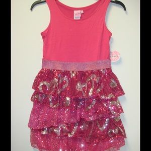 Lipstick girls sequin dress, size 10