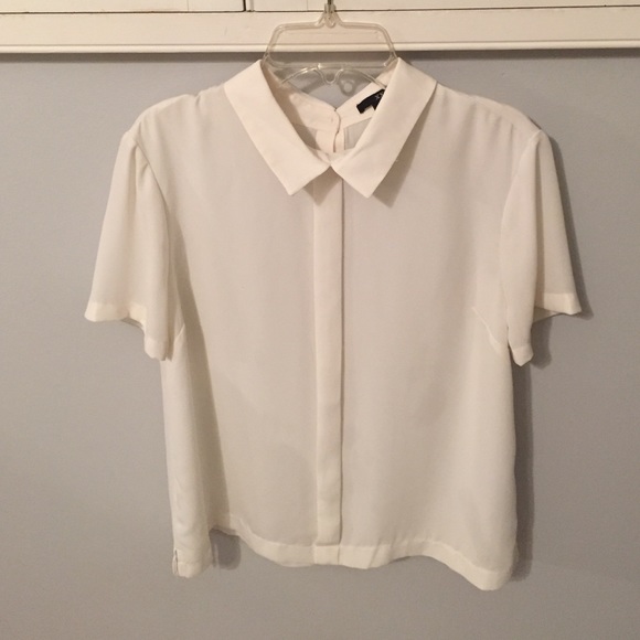White Collared Shirt