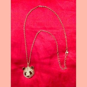 🐼Cute Panda bear rhinestone necklace