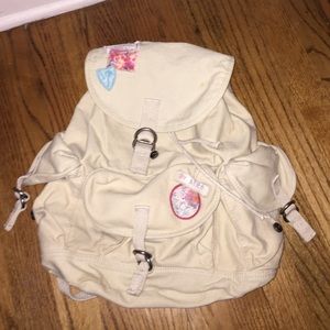 Tan backpack
