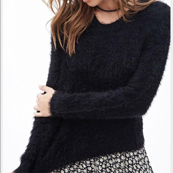 Fuzzy sweater