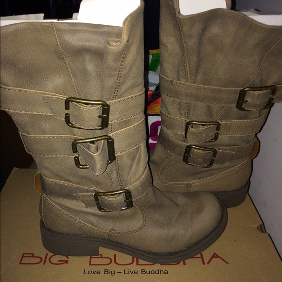 Calf length boots