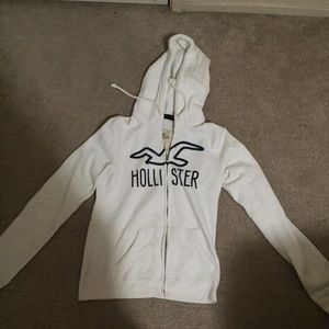 Hollister zip up hoodie