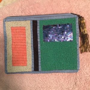 Jasper & Jeera clutch from Anthropologie.