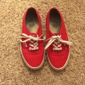 Red Vans