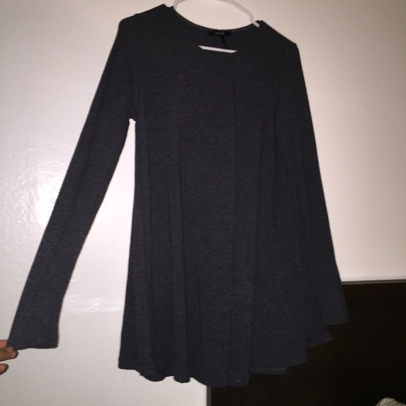 Long-sleeved sweater dress