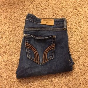Dark blue hollister jeans