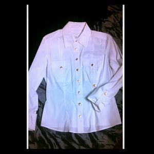 Cashe` long sleeve women's dress shirt