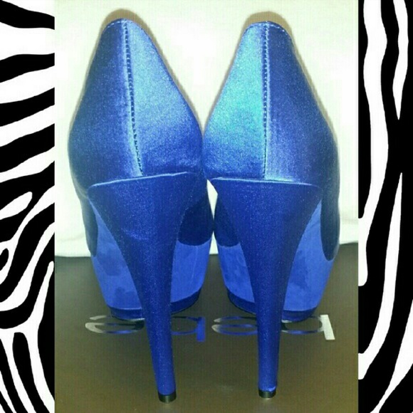 Bebe's Satin & Suede Tristan Pump - Picture 8 of 8