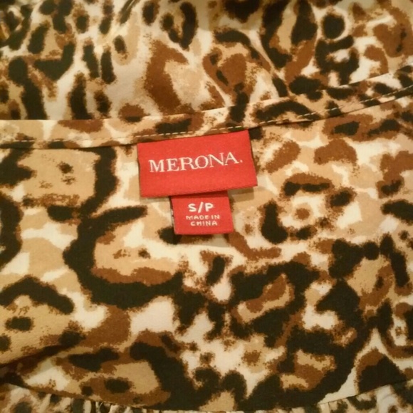 Like new leopard animal print dress with pockets - Picture 4 of 4