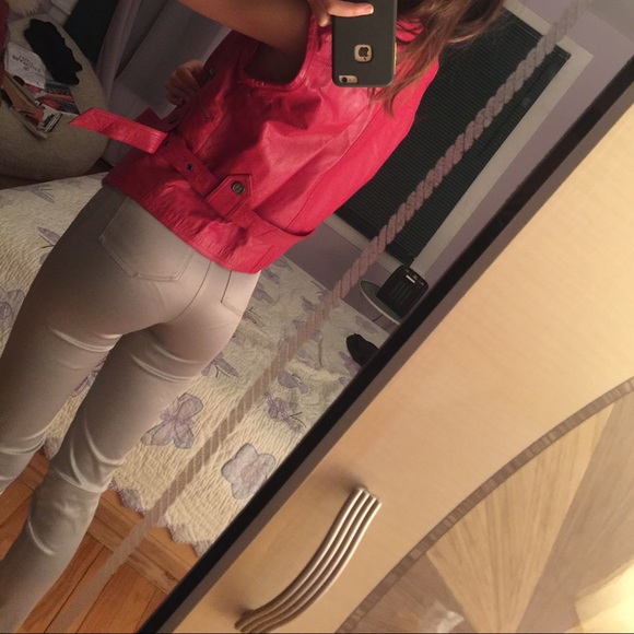 BADASS red-leather vest - Picture 2 of 4