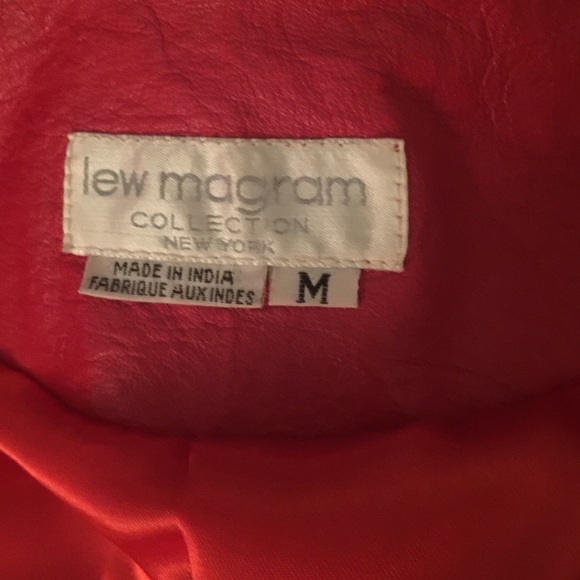 BADASS red-leather vest - Picture 3 of 4