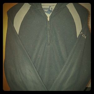 Black Nautica Fleece Pull over