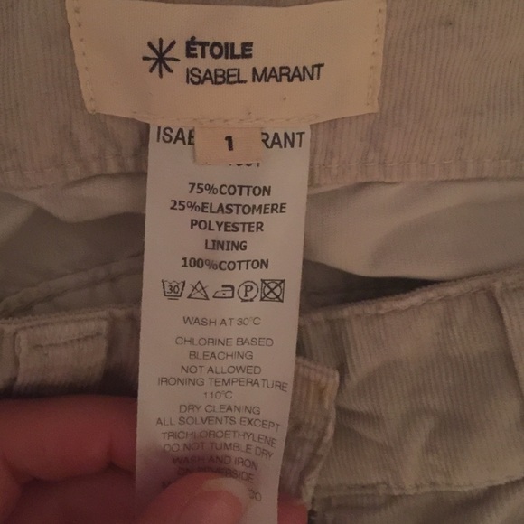 Isabel marant corduroy pants - Picture 3 of 4