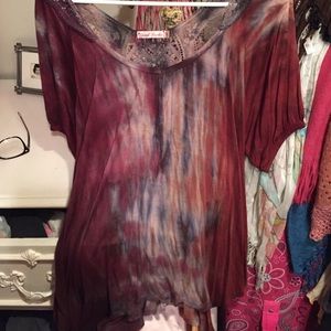 Gorgeous tie dyed top