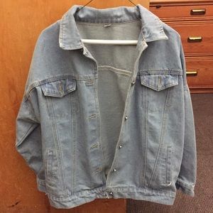 Oversized Denim/Jean Jacket