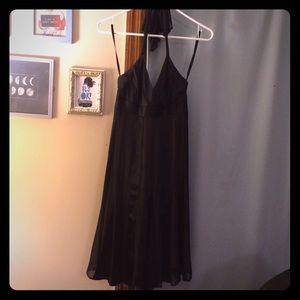 BCBG formal black dress