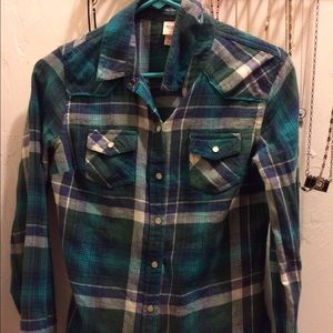 blue flannel