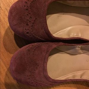 Sole Society suede ballet flats size 8