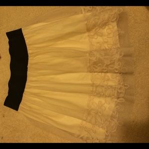 lace/mesh skirt