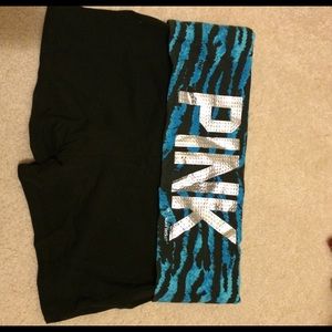 LOVE PINK yoga shorts