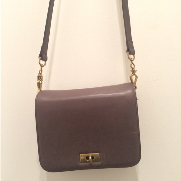 JCREW Gray Cross Body Small Purse