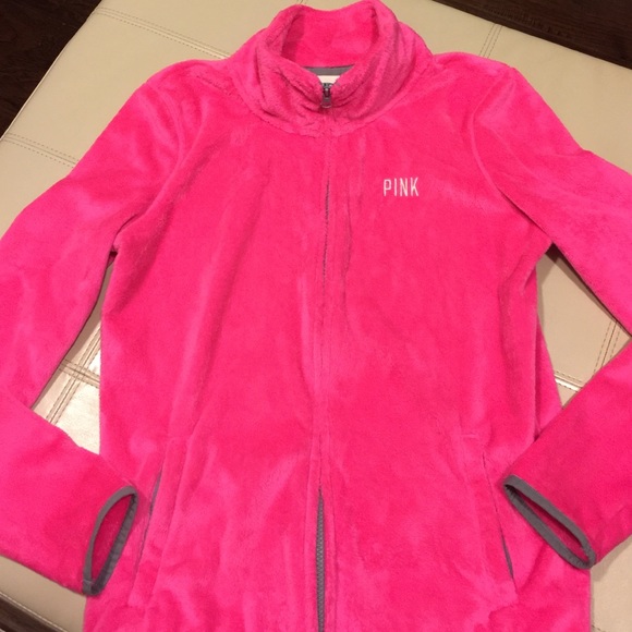 NWOT Victoria's Secret pink X/S super cozy jacket