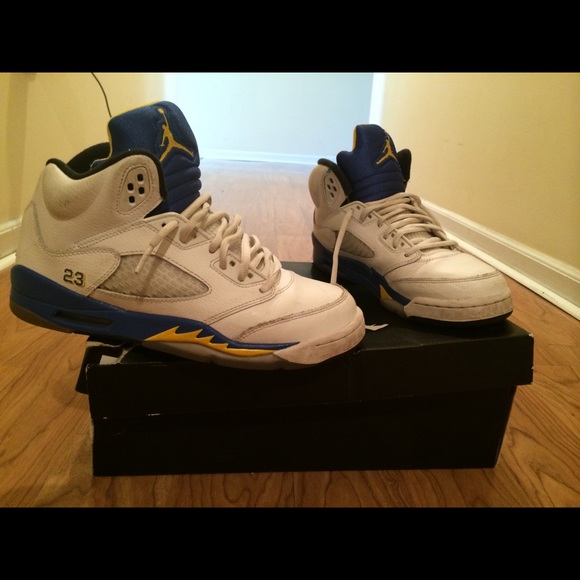 Jordan retro 5 "Laneys" size 6.5Y - Picture 1 of 4