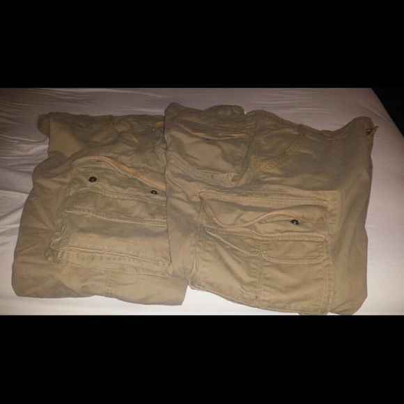 Men's cargo khakis $10 for 2 pair!!