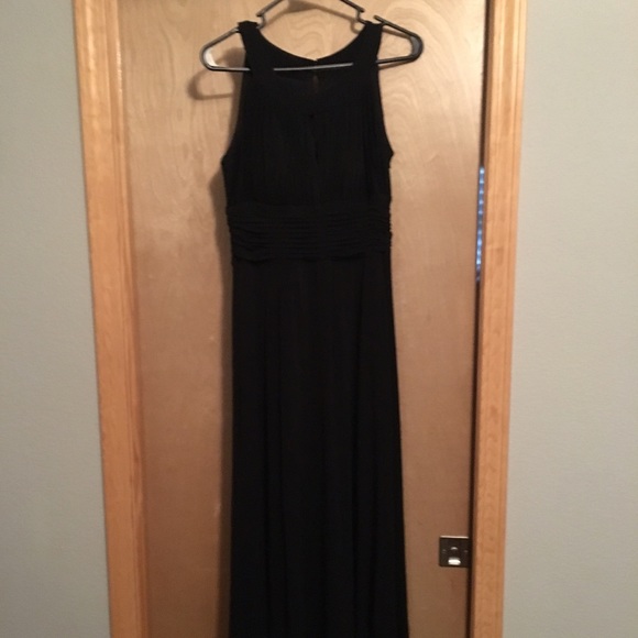 Long black dress