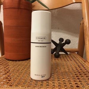 NWOT Coach leather moisturizer