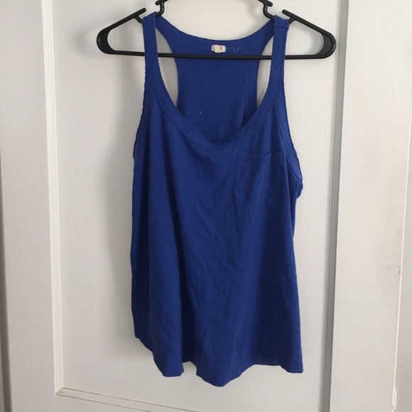 Jcrew racerback pocket tank