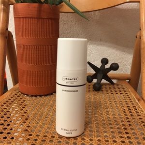 NWOT Coach leather moisturizer