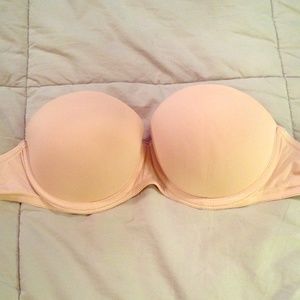 Strapless PINK bra