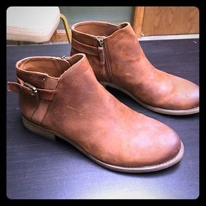 Brown booties