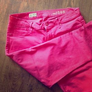 Gap Pink Legging Jean Size 30/10r