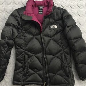North Face down puffer jacket