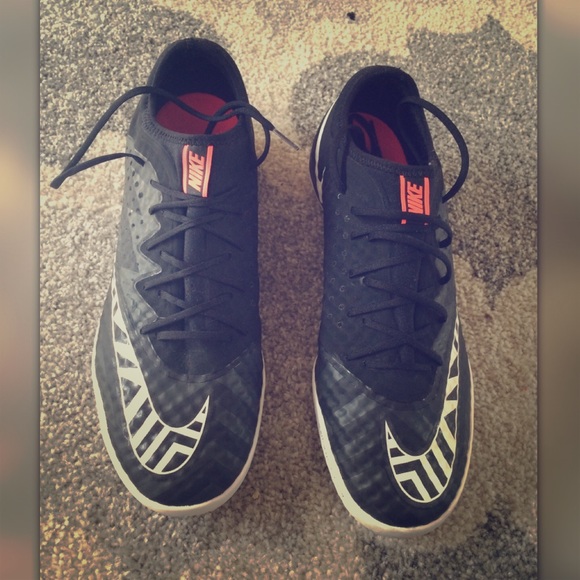 NIKE indoor soccer cleats.