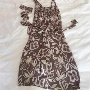 Graham & Spencer 100% Silk Convertible Dress