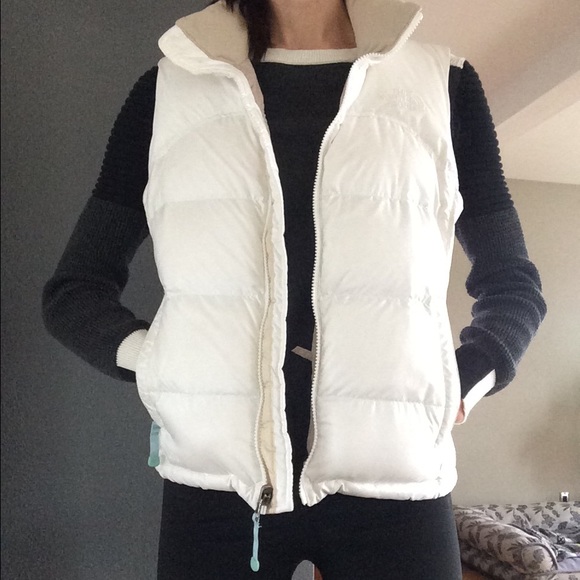 The North Face Jackets Coats The North Face Nuptse 2 Vest White Xs Poshmark
